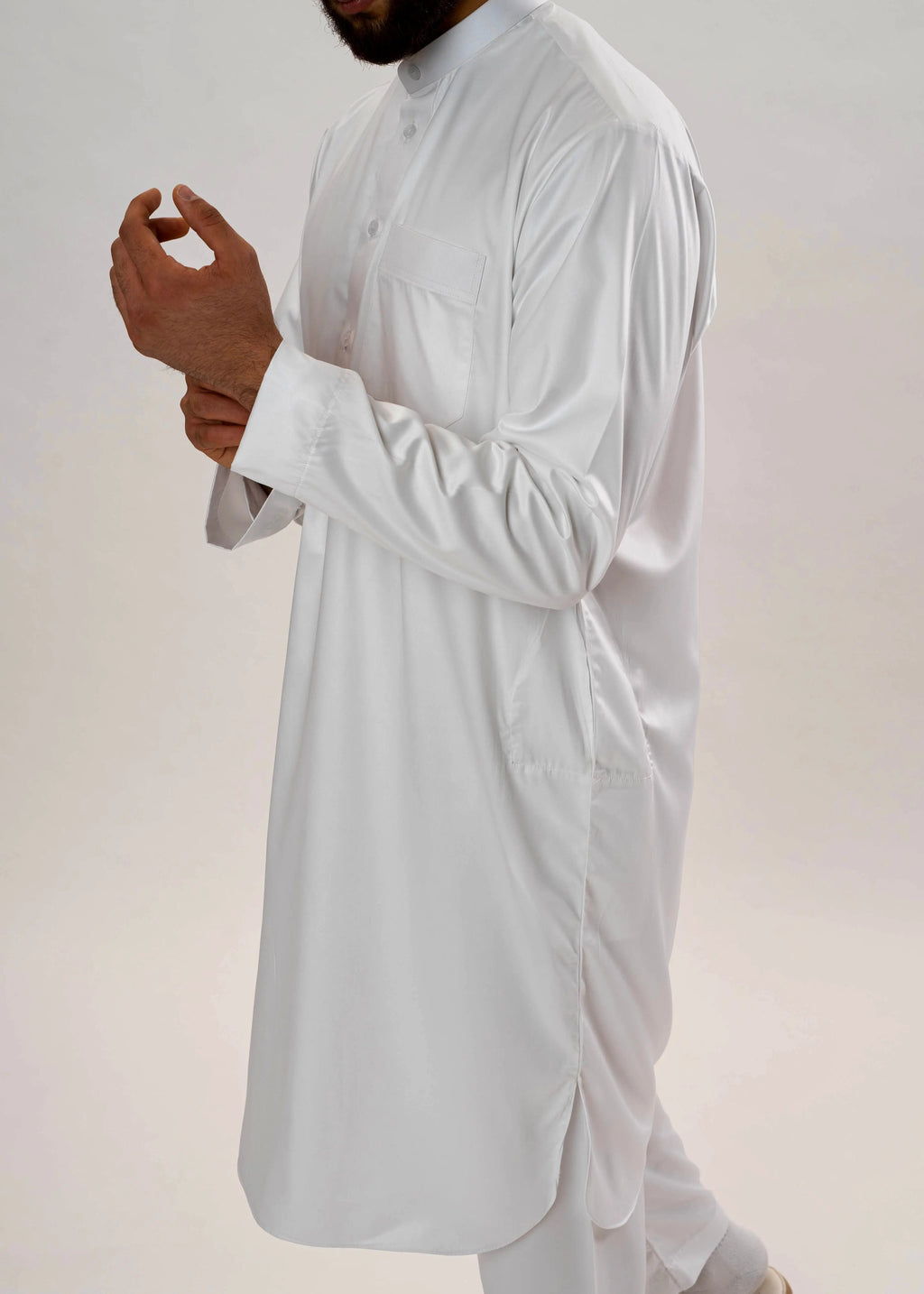 Qamis Pakistanais - Blanc - Emqamis