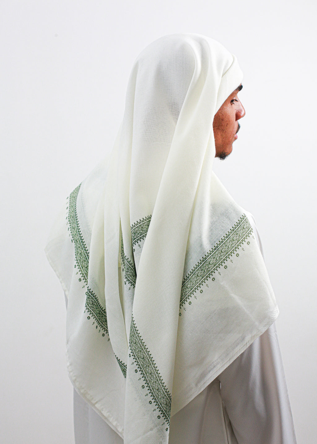 Shemagh Yéménite | Vert - Emqamis